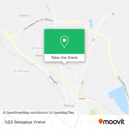 Карта ОДЗ Звездица