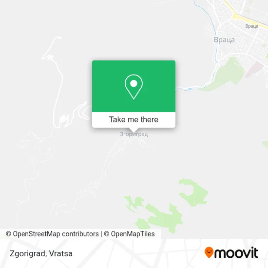 Zgorigrad map