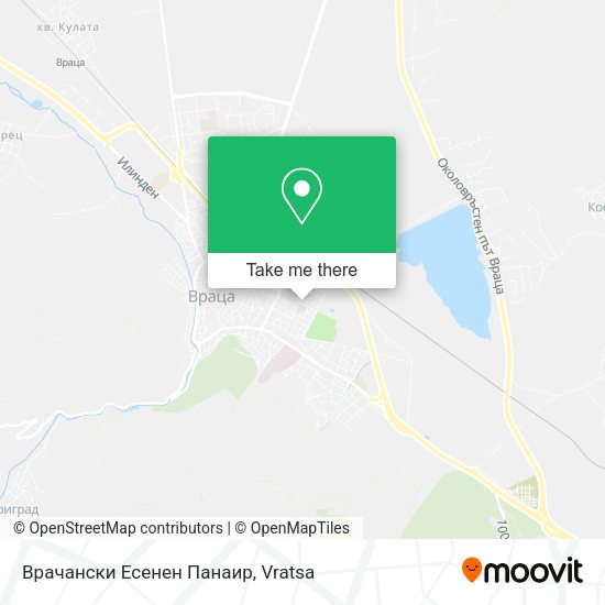 Карта Врачански Есенен Панаир