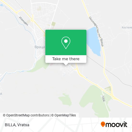 BILLA map