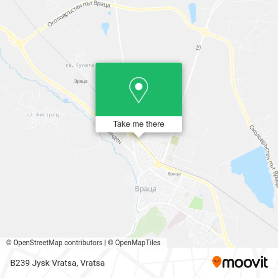 Карта B239 Jysk Vratsa