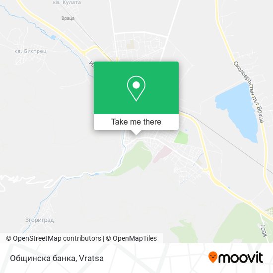 Общинска банка map