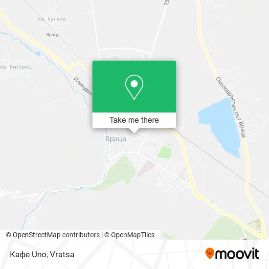 Карта Кафе Uno