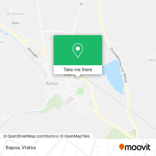 Варна map