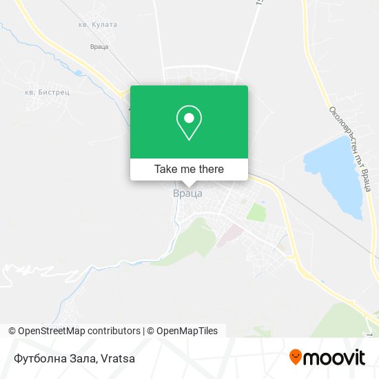 Футболна Зала map
