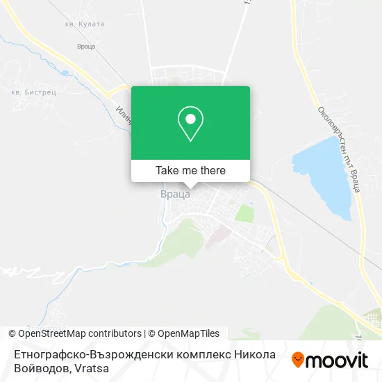 Карта Етнографско-Възрожденски комплекс Никола Войводов