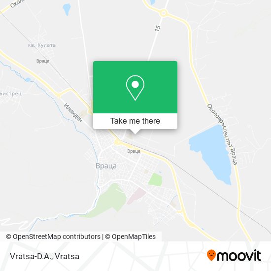 Карта Vratsa-D.A.