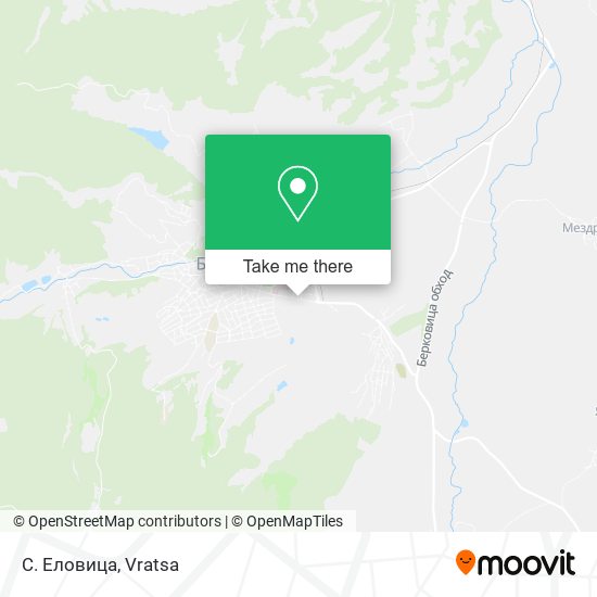 С. Еловица map