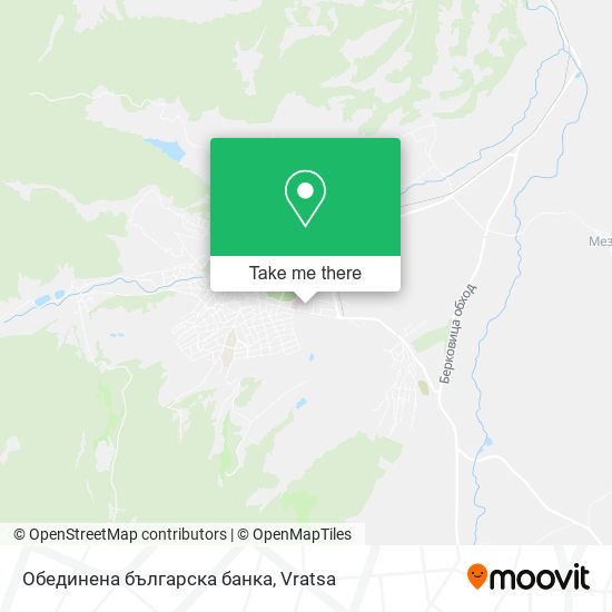 Обединена българска банка map