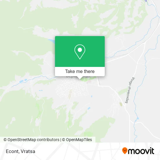 Карта Econt