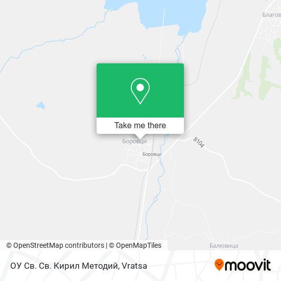 ОУ Св. Св. Кирил Методий map