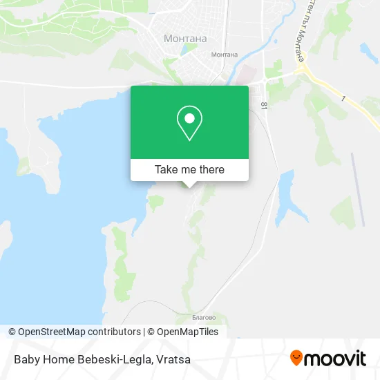 Карта Baby Home Bebeski-Legla