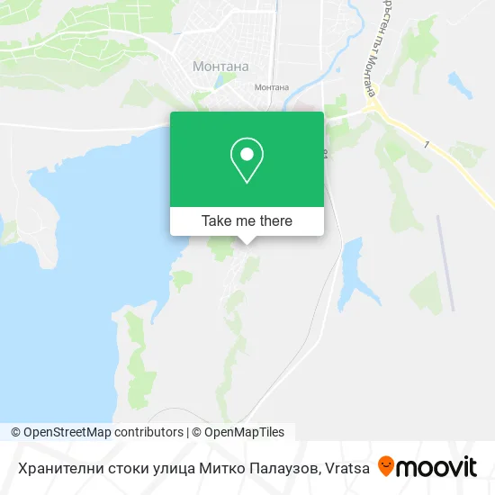 Карта Хранителни стоки улица Митко Палаузов