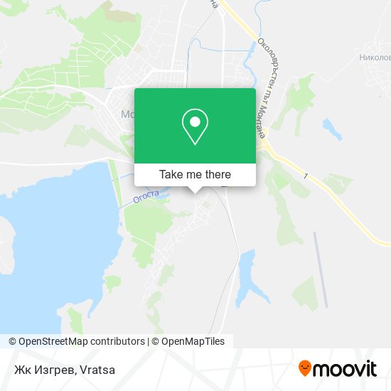 Жк Изгрев map
