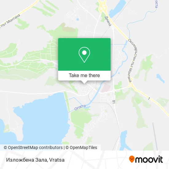 Карта Изложбена Зала