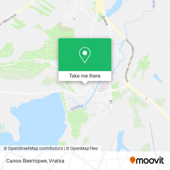 Салон Виктория map