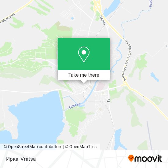 Карта Ирка
