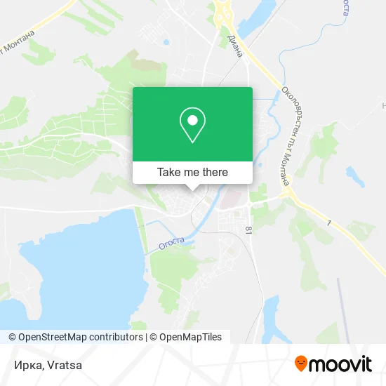 Карта Ирка