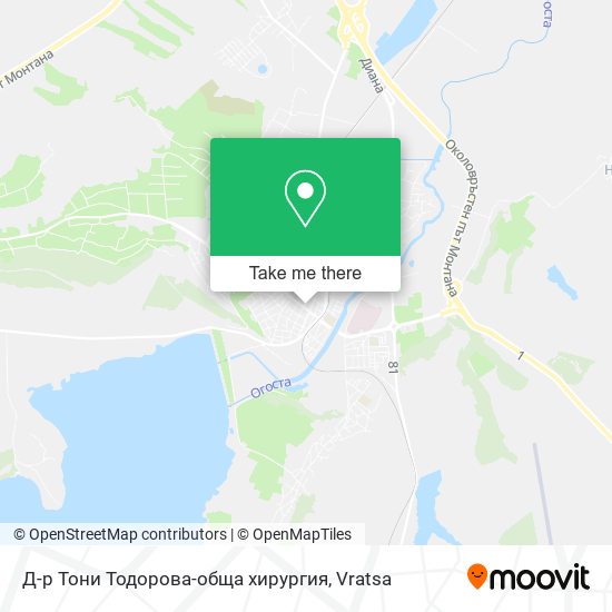 Карта Д-р Тони Тодорова-обща хирургия