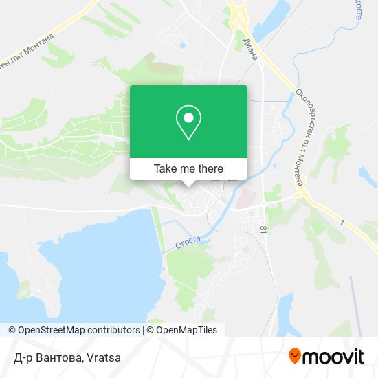 Д-р Вантова map