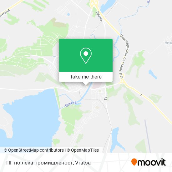 ПГ по лека промишленост map