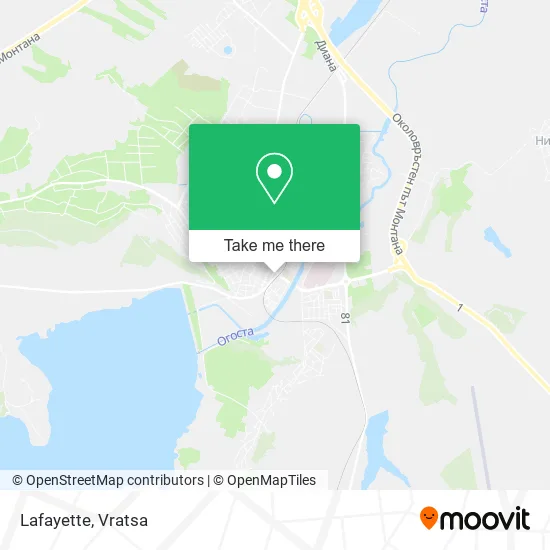 Карта Lafayette
