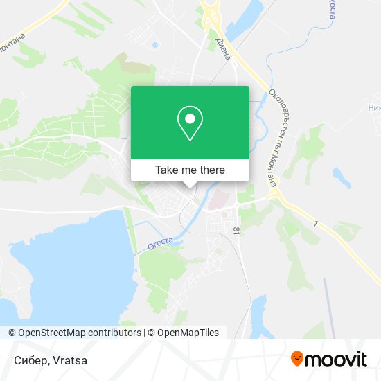 Сибер map