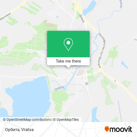 Орбита map