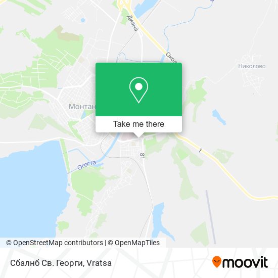 Сбалнб Св. Георги map