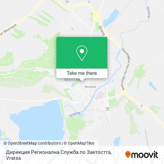 Дирекция Регионална Служба по Заетостта map