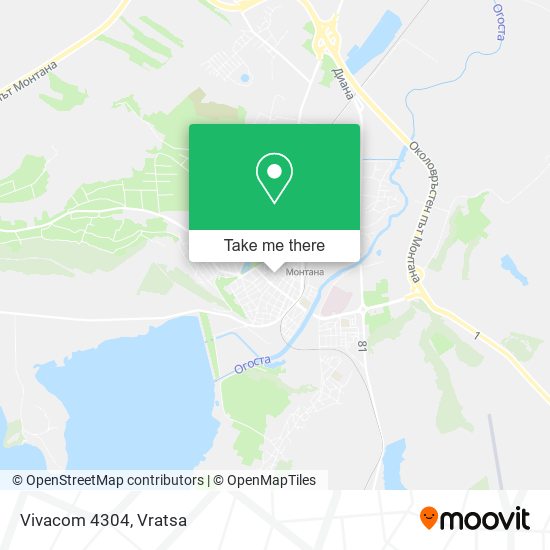 Vivacom 4304 map