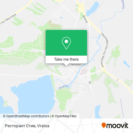 Ресторант Стив map