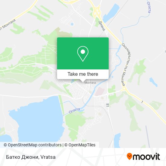 Батко Джони map