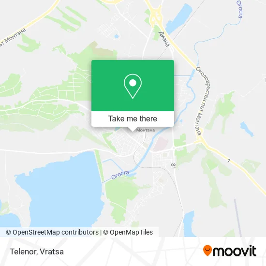 Карта Telenor