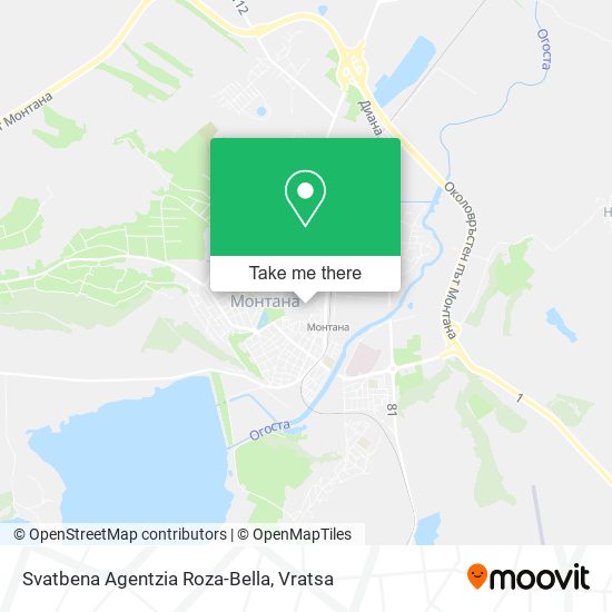 Svatbena Agentzia Roza-Bella map