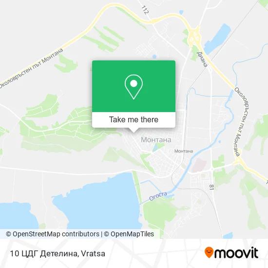 Карта 10 ЦДГ Детелина