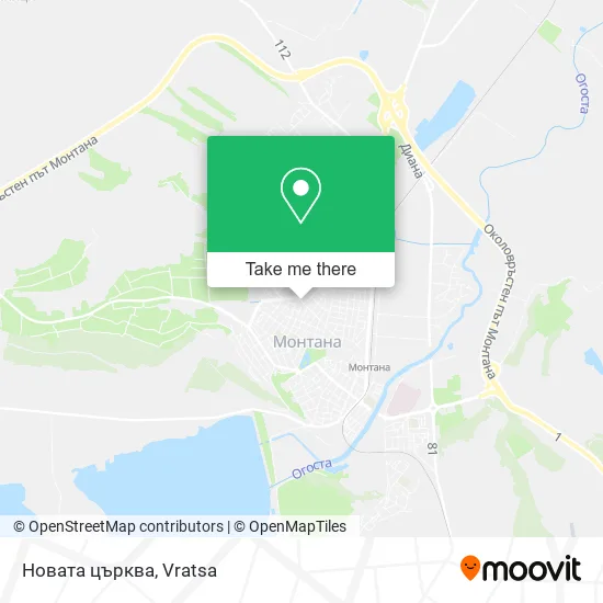 Карта Новата църква