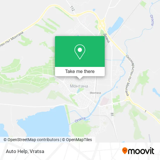 Карта Auto Help