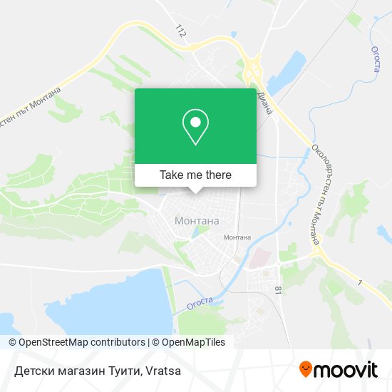 Детски магазин Туити map