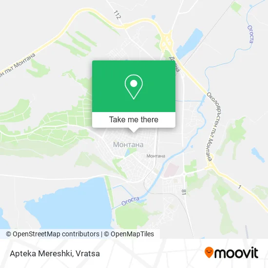 Карта Apteka Mereshki