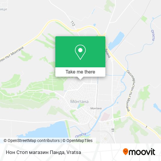 Нон Стоп магазин Панда map