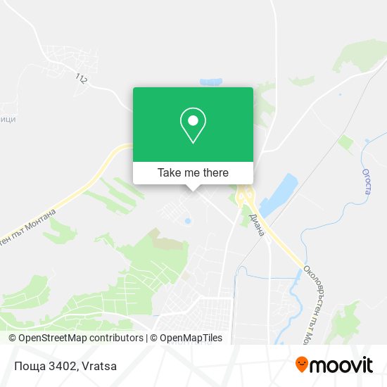 Поща 3402 map