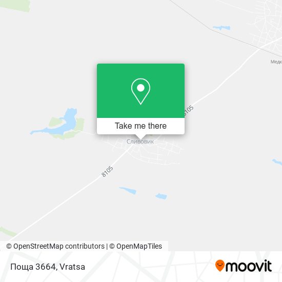 Поща 3664 map
