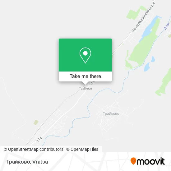 Карта Трайково