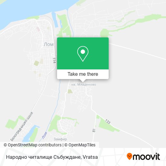 Народно читалище Събуждане map