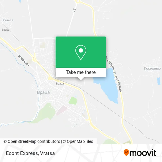 Карта Econt Express