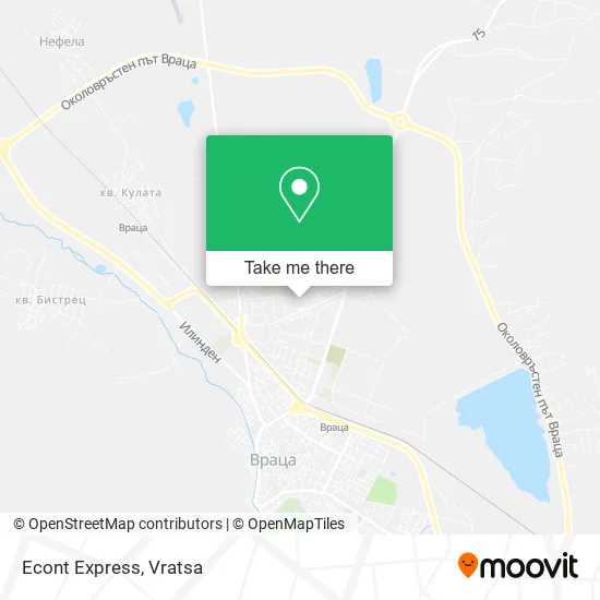 Карта Econt Express
