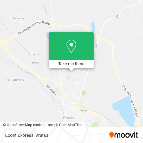 Карта Econt Express