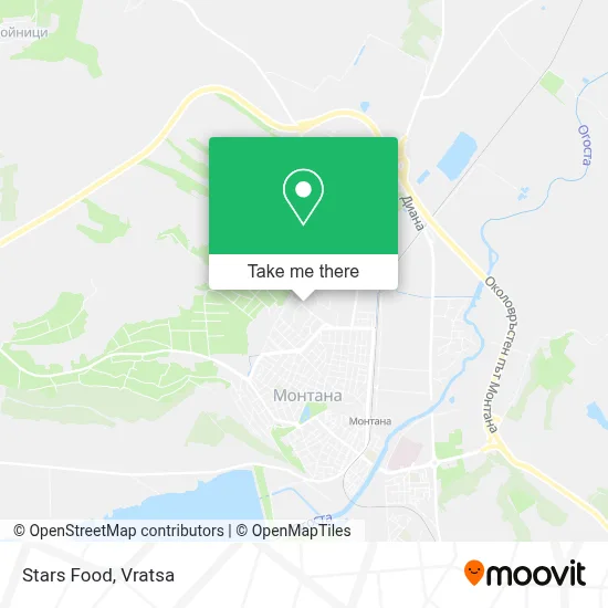 Stars Food map