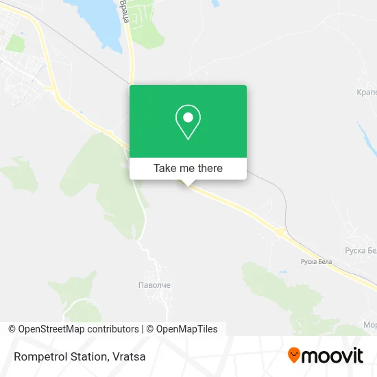Rompetrol Station map